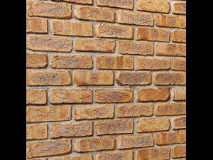 bricks wall 3Dモデル