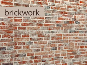 bricks wall 3d 3D Модель