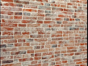 bricks wall 3d 3D Модель