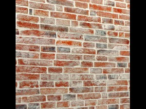 bricks wall 3d 3D Model