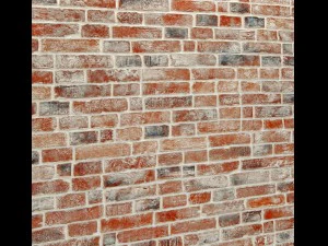 bricks wall 3d 3D Model
