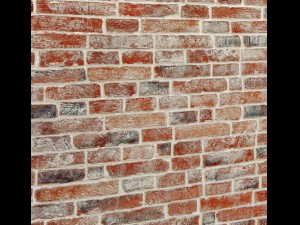 bricks wall 3d 3D Модель