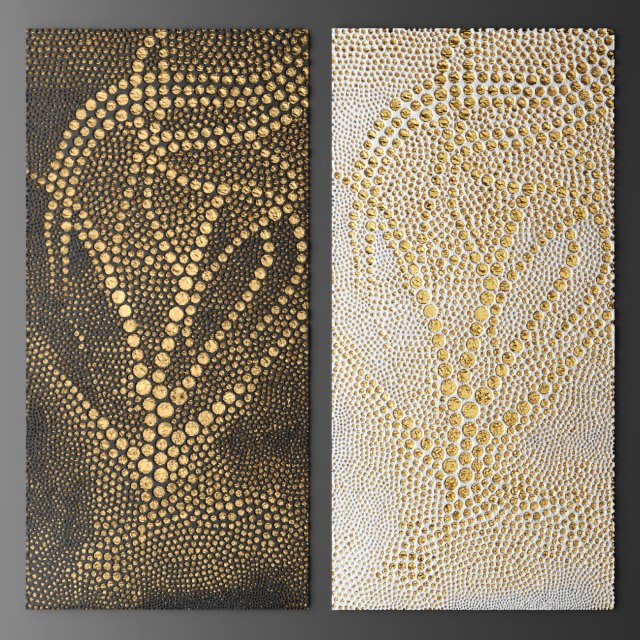 wall panel 3d Modelo 3D .c4d .max .obj .3ds .fbx .stl .blend 