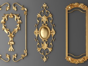 cartouches set Modelo 3D