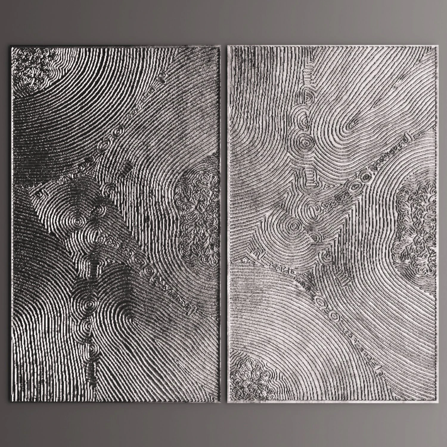 wall panel 3d 3D Model .c4d .max .obj .3ds .fbx .stl .blend