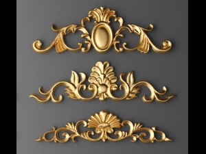cartouches set 3D मॉडल