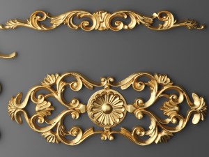 cartouches set 3D मॉडल