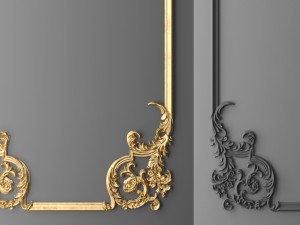 cartouches set 3D Model