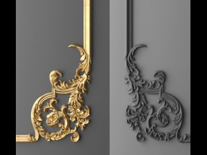 cartouches set 3D Model