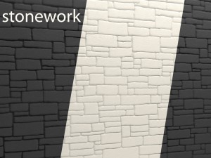 stone wall 3D Model