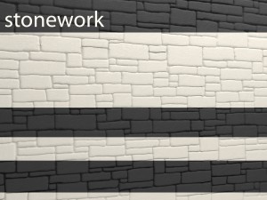 stone wall 3D Model