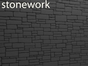 stone wall 3D Model