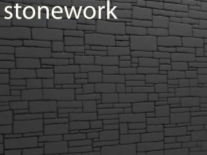 stone wall 3D Model