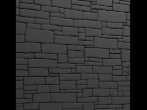 stone wall 3D Model