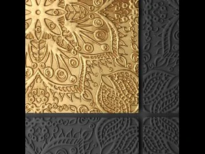 rosette molding caisson 3D Model