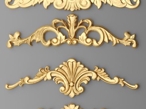 cartouches set 3D मॉडल
