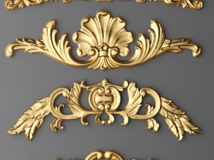 cartouches set 3D मॉडल