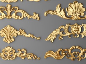 cartouches set 3D मॉडल