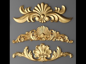 cartouches set 3D मॉडल