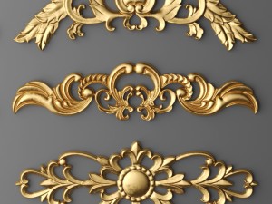 cartouches set 3D मॉडल