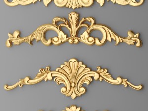 cartouches set 3D मॉडल