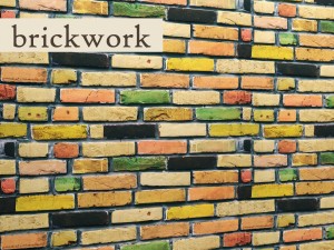 bricks wall 3D Model