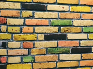 bricks wall Model 3D