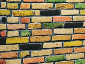 bricks wall Model 3D