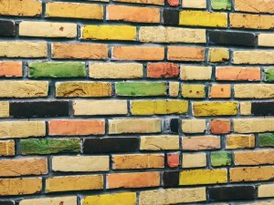 Ziegelmauer 3D Modell