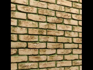 bricks wall 3Dモデル