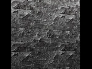 stone slate 3d 3D Model