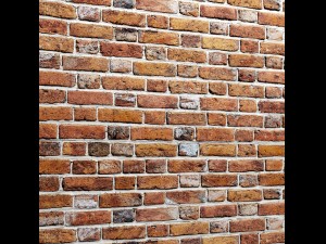 bricks wall 3d Modelo 3D