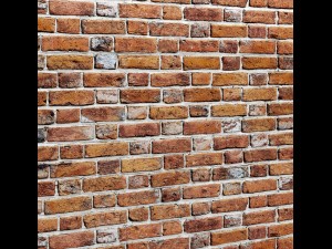 bricks wall 3d Modelo 3D