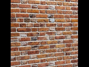 bricks wall 3d Modelo 3D