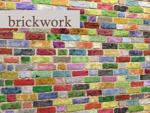 bricks wall 3d 3D 모델