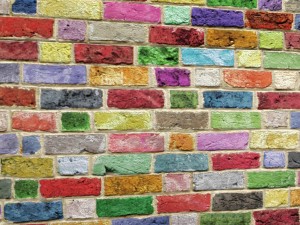 bricks wall 3d 3D Model