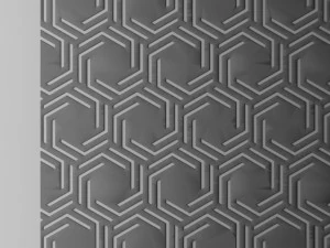 panel lattice grille 3D Model