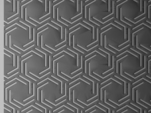 panel lattice grille 3D Model