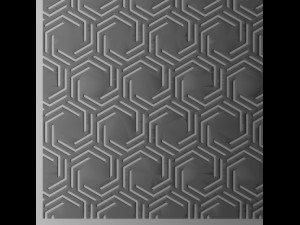panel lattice grille 3D Model