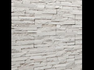 stone slate white 3d 3D Model