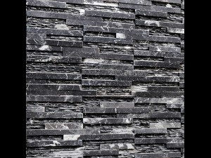 stone slate black 3d 3D Model
