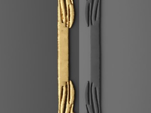 cartouches frame 3d Model 3D