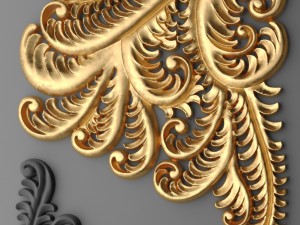 fretwork set 3d 3Dモデル