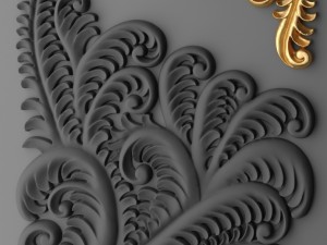 fretwork set 3d 3Dモデル