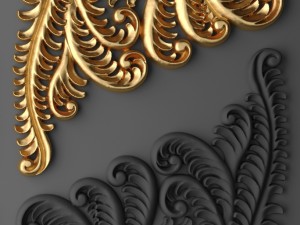 fretwork set 3d 3Dモデル