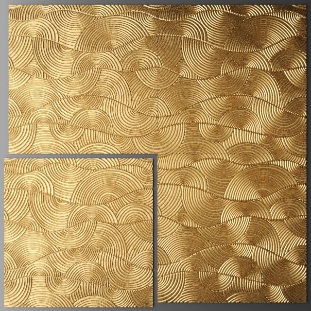 wall panel 3d Modello 3D .c4d .max .obj .3ds .fbx .stl .blend 