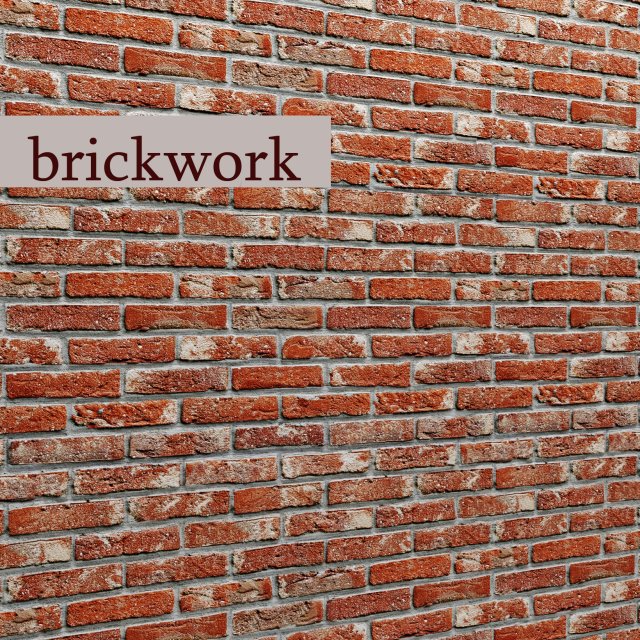 bricks wall 3d 3D 模型 .c4d .max .obj .3ds .fbx .stl .blend 