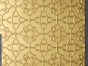 lattice arab panel 3D Model