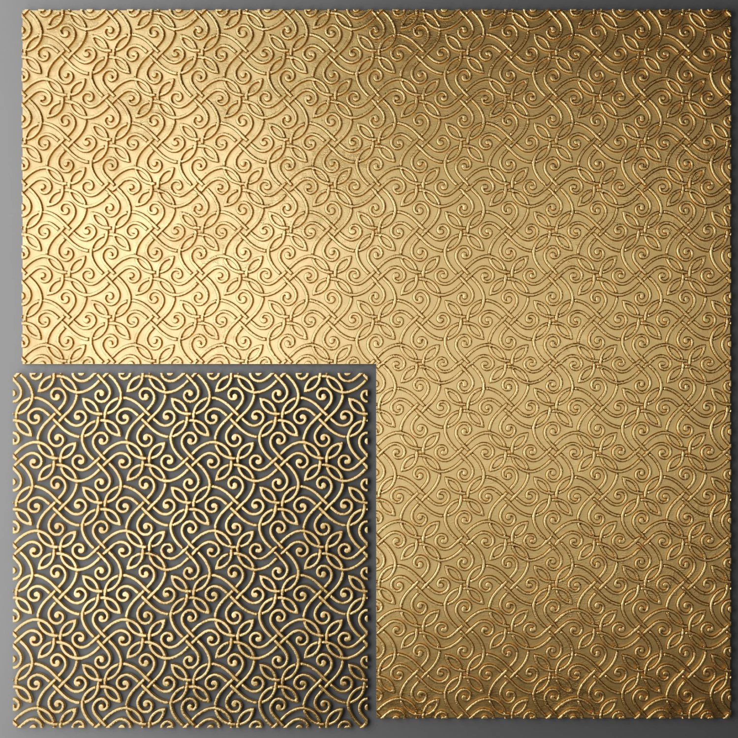 panel lattice grille 3D Model .c4d .max .obj .3ds .fbx .stl .blend 