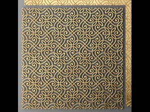 panel lattice grille 3D Model